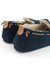 Mens Owen Berber Suede Moccasins - Navy