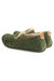 Mens Owen Berber Suede Moccasins - Olive