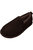 Mens Sheepskin Lined Hard Sole Slippers - Chocolate - Chocolate