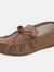 Unisex Wool-blend Hard Sole Moccasins - Camel - Camel