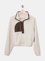 Sunday Fleece Jacket - Oat Milk