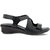 Felicia Cross Sandal In Black