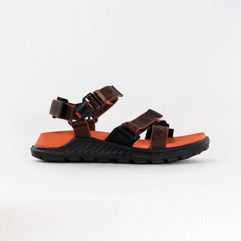 Men's Exowrap Sandals In Cognac - Cognac