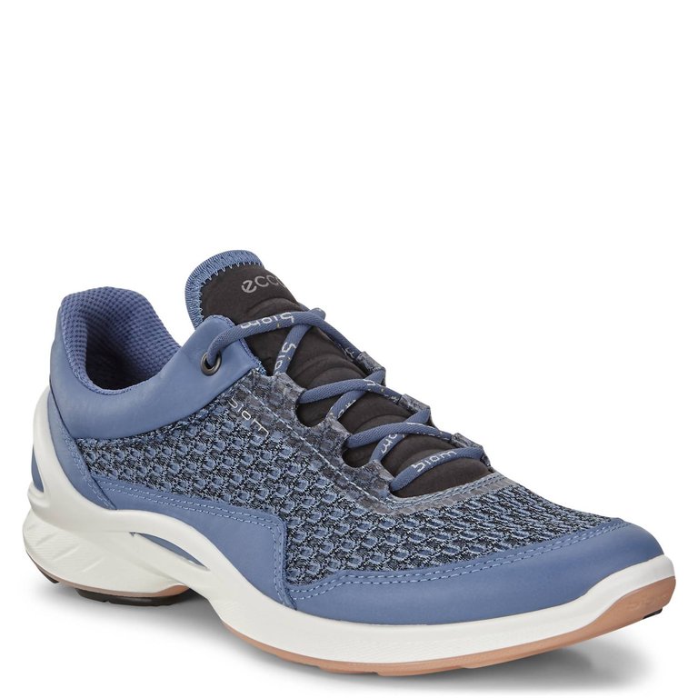 Women's Biom Fjuel Racer Sneaker In Retro Blue/muted Clay - Retro Blue/muted Clay