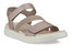 Women's Flowt Strap Sandal In Grey Rose