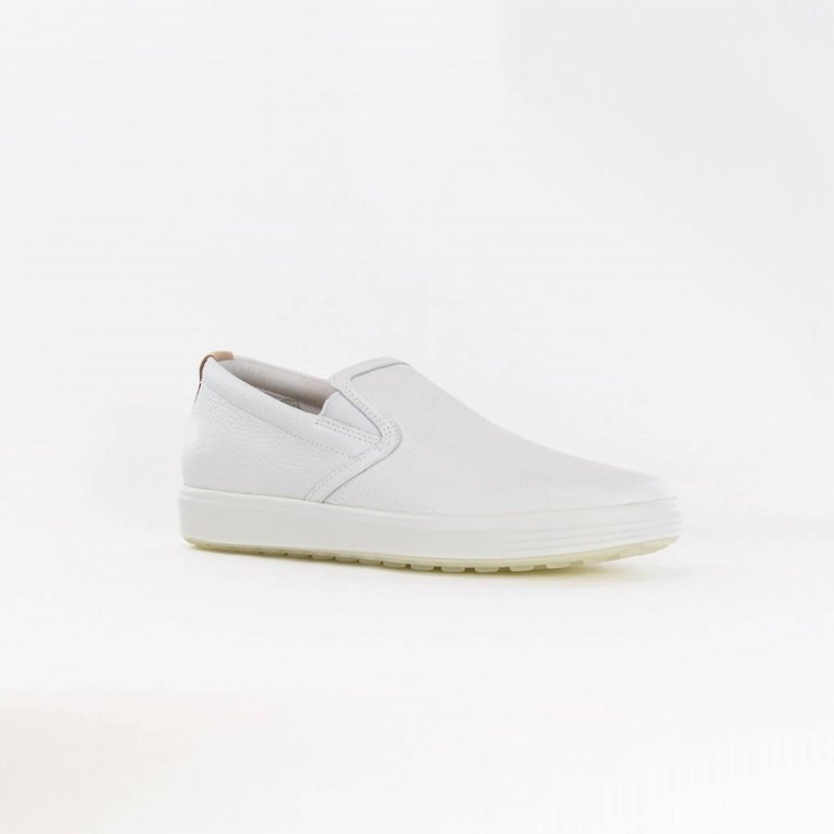 Women's Soft 7 Casual Slip On Sneakers In White/powder