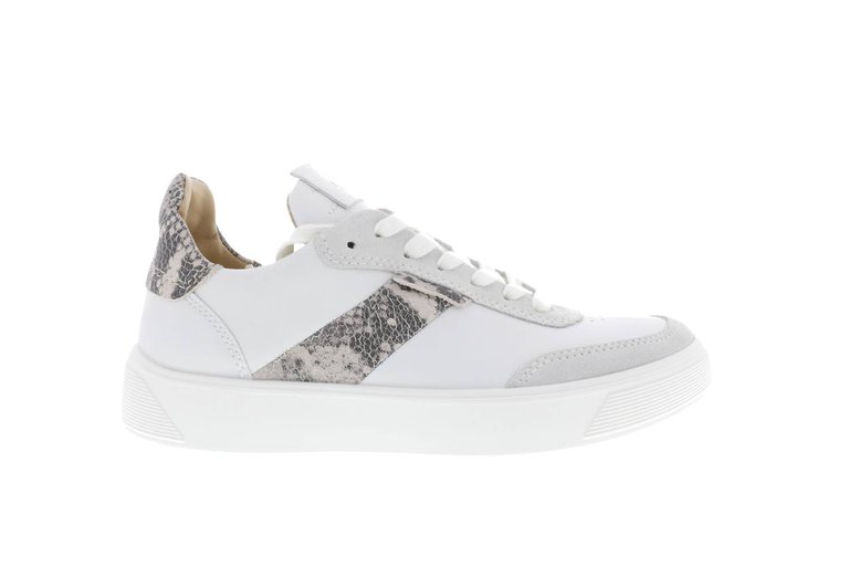 Women's Street Tray Sneakers In Shadow White - Shadow White