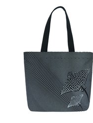 Zipper Tote Bags - Gray