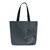 Zipper Tote Bags - Gray