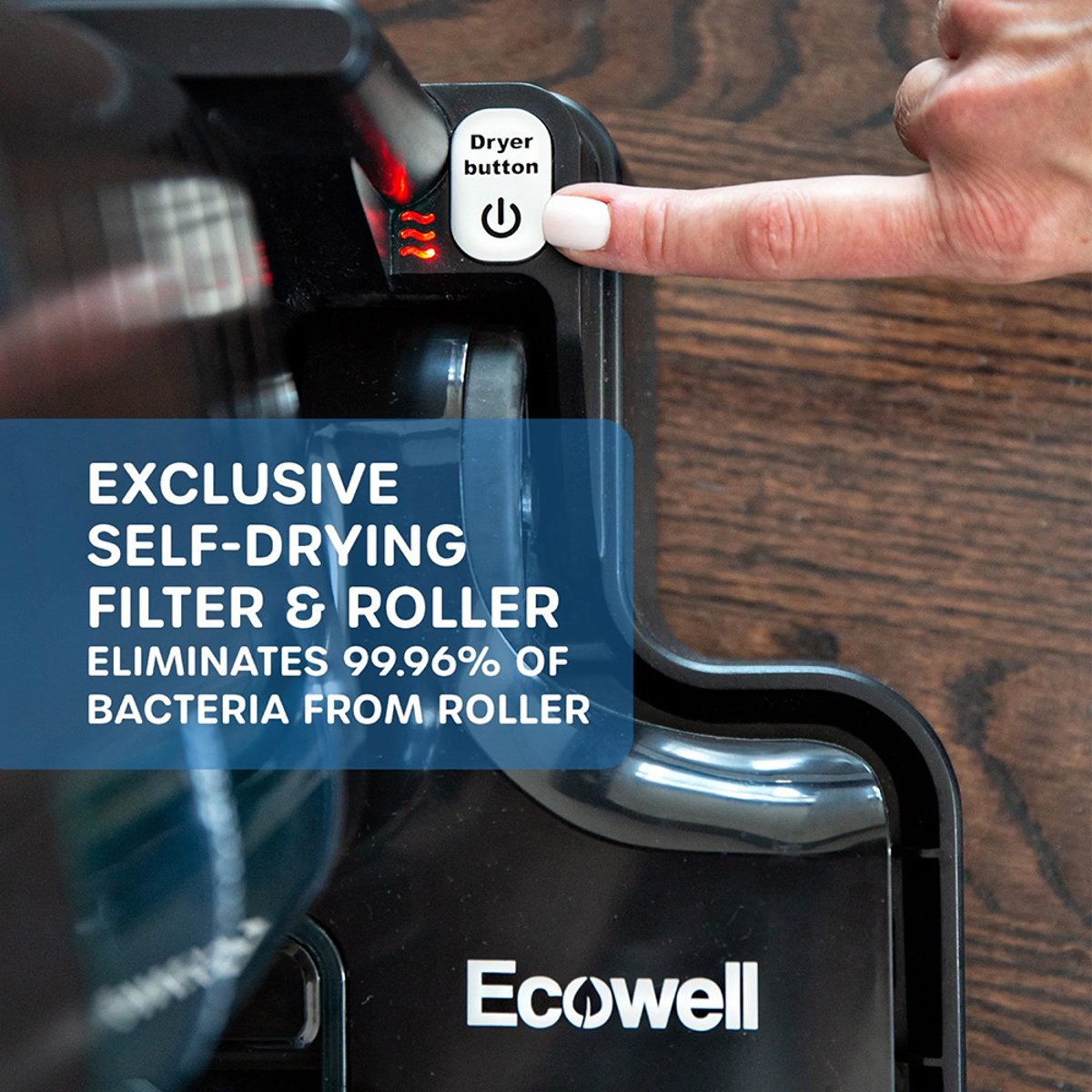 ECOWELL Lulu Quick Clean P03 Cordless Multi-Surface Wet Dry Vacuum