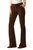 Hudson Flare Leg Pant In Chocolate