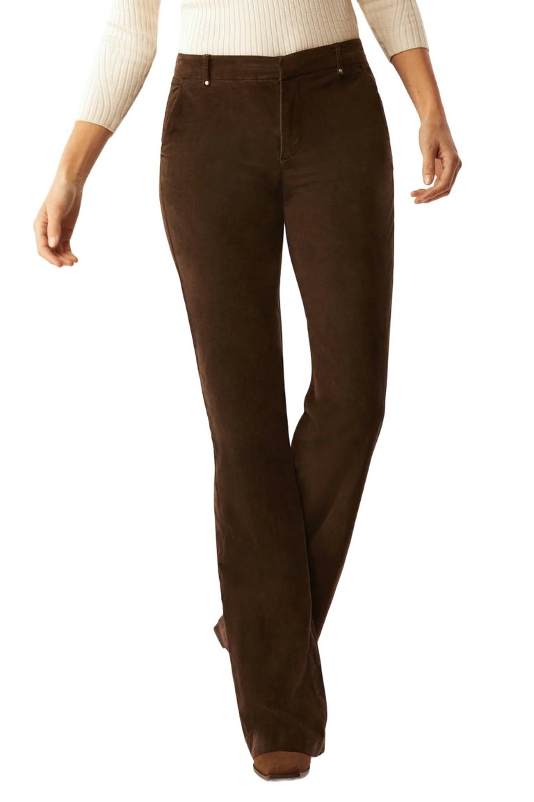 Hudson Flare Leg Pant In Chocolate