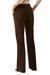 Hudson Flare Leg Pant In Chocolate