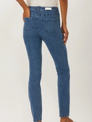 Melrose 5 Pocket Classic Jean - Vintage Wash