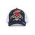 Heart Skull Hat In Navy - Navy