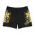 Men's Crawling Tigers Short In Black - Black