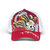 Men's Embroidered Ntc Eagle Hat In Cherry/white - Cherry/white