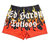 Men's Fire Lks Skull Mesh Short In Black