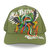 Men's Rhinestone Dragon Wings Hat In Olive - Olive