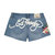 Women's Love Eternal Denim Short In Light Vintage