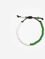 Boston Celtics Adjustable Bead Bracelet