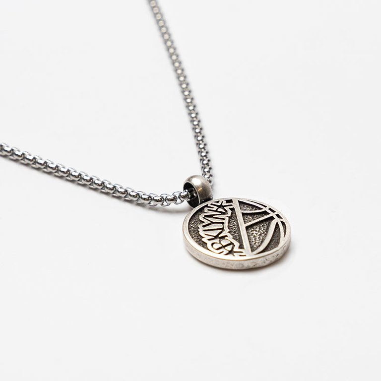 Brooklyn Nets BKLYN Necklace - Gold