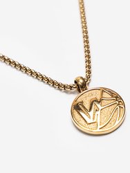 Golden State Warriors Half Logo Necklace