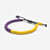 Los Angeles Lakers Adjustable Bead Bracelet - Multi