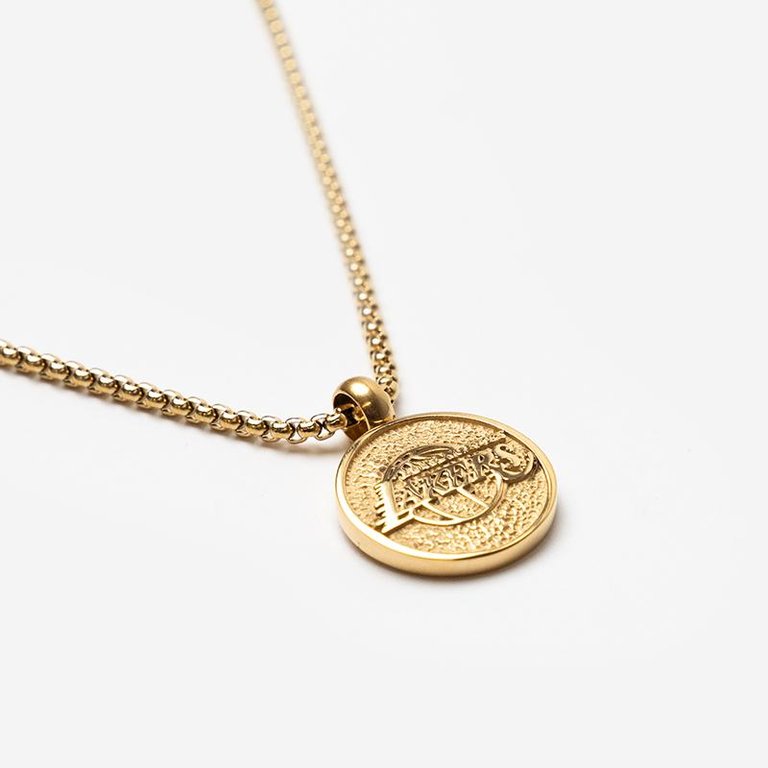 Los Angeles Lakers Logo Necklace