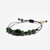 Milwaukee Bucks Adjustable Lava Stone Bracelet - Multi