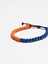 New York Knicks Adjustable Bead Bracelet - Multi