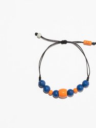New York Knicks Adjustable Lava Stone Bracelet