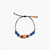 New York Knicks Adjustable Lava Stone Bracelet