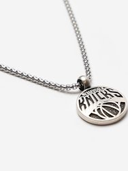 New York Knicks Solid Necklace - Silver