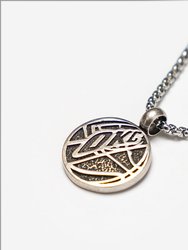 Oklahoma City Thunder OKC Solid Pendant Necklace