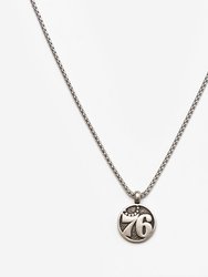 Philadelphia 76ers "76" Necklace