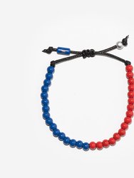 Philadelphia 76ers Adjustable Bead Bracelet