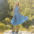 Krystal Dress - French Blue - French Blue