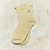 Love & Lurex Ruffled Socks - Golden Glow