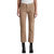 Elin Cropped Straight Leg Jean - Camel