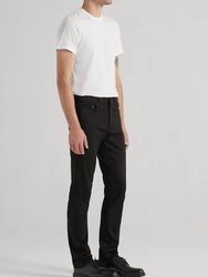 Men's Denim Maddox Straight Slim Jeans In Black