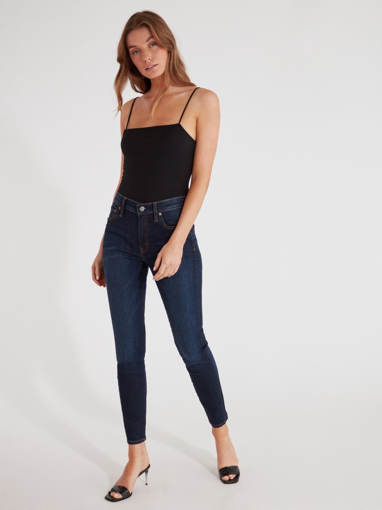 Pixie Mid Rise Skinny Jeans