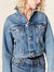 Sia Crop Denim Jacket