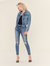 Sia Crop Denim Jacket