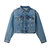 Sia Crop Denim Jacket