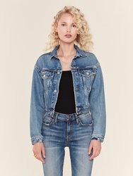 Sia Crop Denim Jacket - Clash