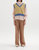 Siki Trimmed Knit Vest In Yellow/Blue Multi - Yellow/Blue Multi