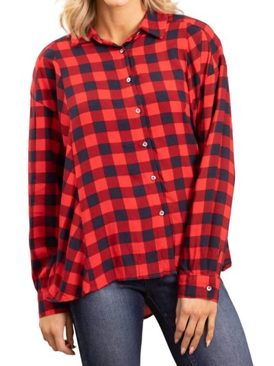 ee:some Buffalo Plaid Button Up In Red product