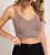 Knit Crop Tank In Coco