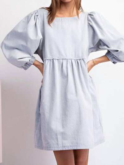 ee:some Nova Babydoll Dress - Pale Blue product